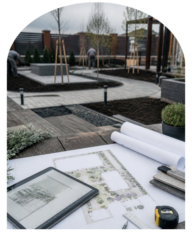 Проект благоустройства территории от 30624 р. в Новороссийске | Метпроект-Нвр